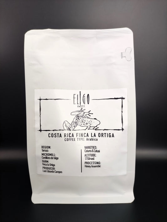 Länderkaffee - Mittelamerika  Costa Rica Finca La Ortiga